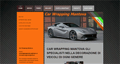 Desktop Screenshot of carwrappingmantova.com