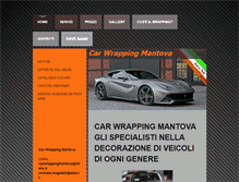 Tablet Screenshot of carwrappingmantova.com